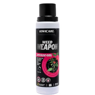 Kiwicare Weed Weapon Invade Gel 250 ml bottle with brush tip